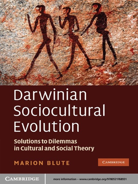 Cover image for book Darwinian Sociocultural Evolution