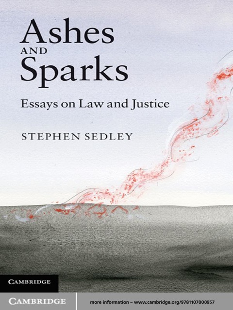 Cover image for book Ashes and Sparks