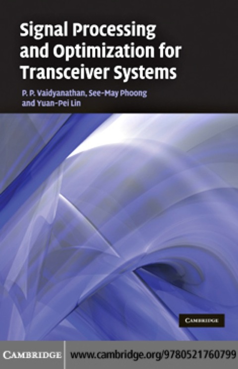 Cover image for book Signal Processing and Optimization for Transceiver Systems