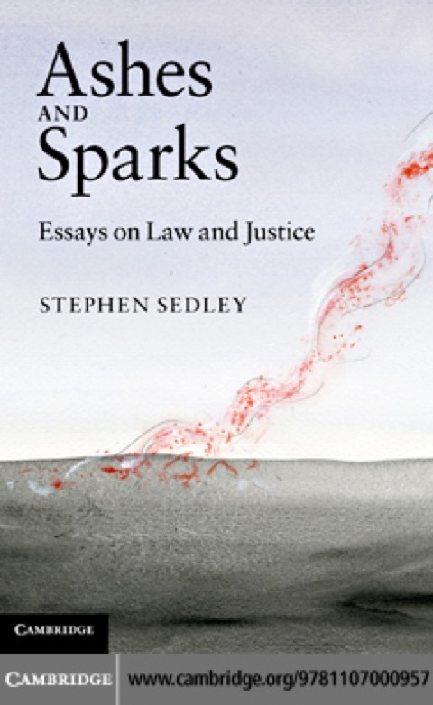 Cover image for book Ashes and Sparks