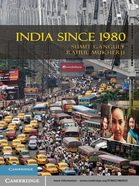 Cover image for book India Since 1980