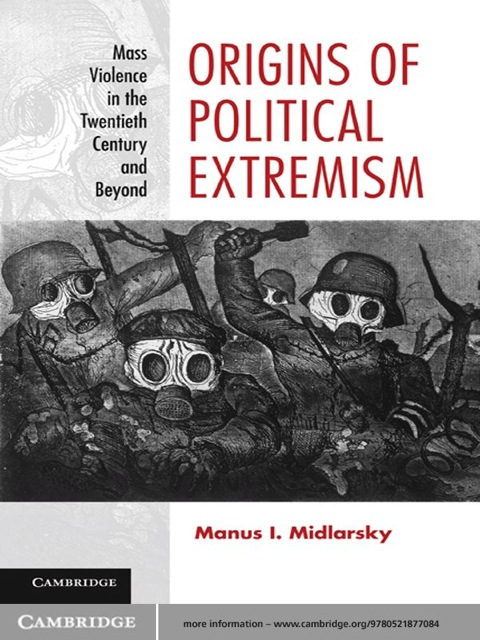 Cover image for book Origins of Political Extremism