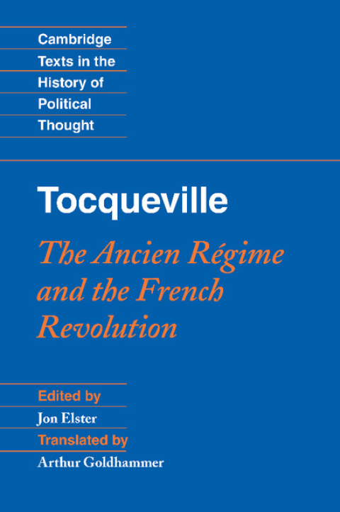Cover image for book Tocqueville: The Ancien Régime and the French Revolution