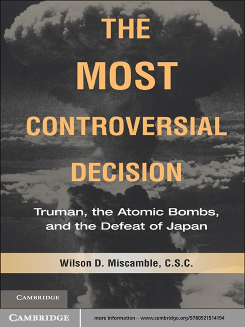 Cover image for book The Most Controversial Decision