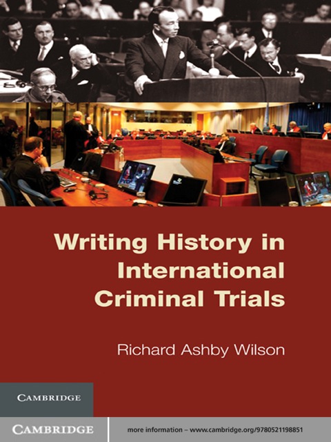 Writing History in International Criminal Trials 