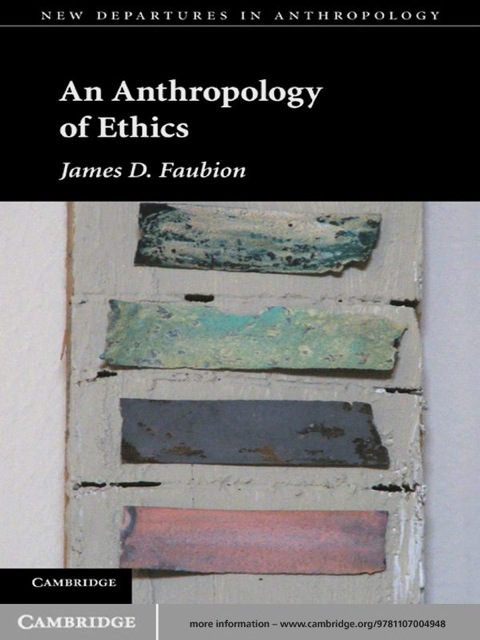 Cover image for book An Anthropology of Ethics