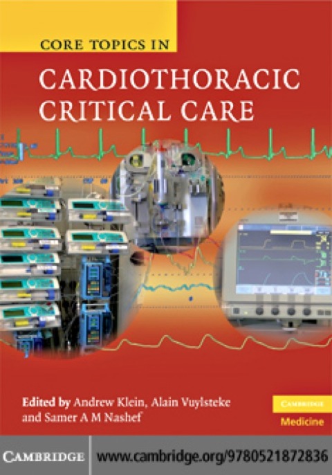 Cover image for book Core Topics in Cardiothoracic Critical Care