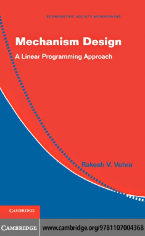 Cover image for book Mechanism Design