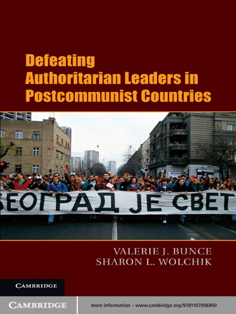 Cover image for book Defeating Authoritarian Leaders in Postcommunist Countries