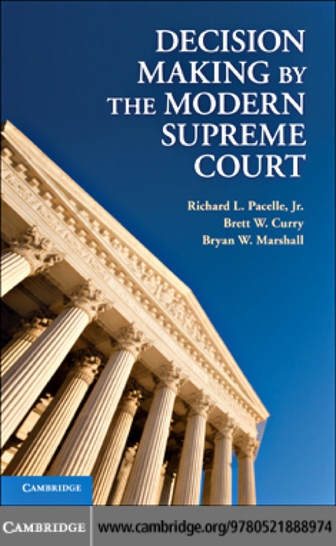 Cover image for book Decision Making by the Modern Supreme Court