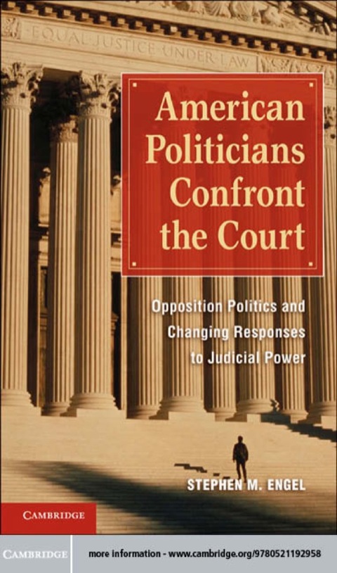 Cover image for book American Politicians Confront the Court