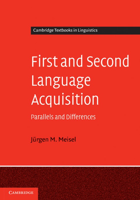 Cover image for book First and Second Language Acquisition