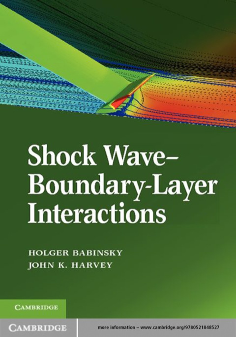 Cover image for book Shock Wave-Boundary-Layer Interactions