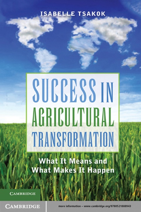 Cover image for book Success in Agricultural Transformation
