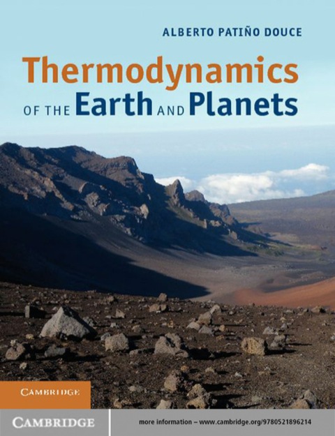 Cover image for book Thermodynamics of the Earth and Planets