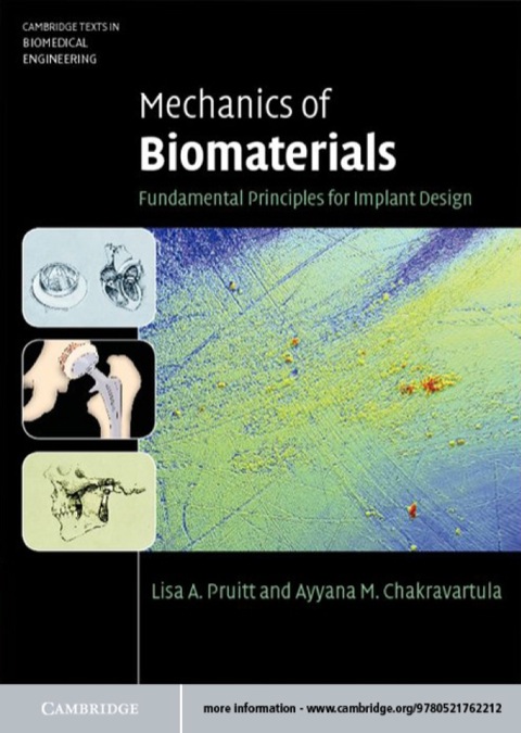 Cover image for book Mechanics of Biomaterials