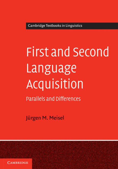 Cover image for book First and Second Language Acquisition