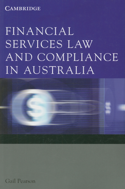 Cover image for book Financial Services Law and Compliance in Australia