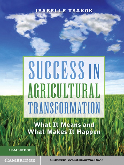 Cover image for book Success in Agricultural Transformation