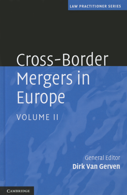 Cover image for book Cross-Border Mergers in Europe: Volume 2