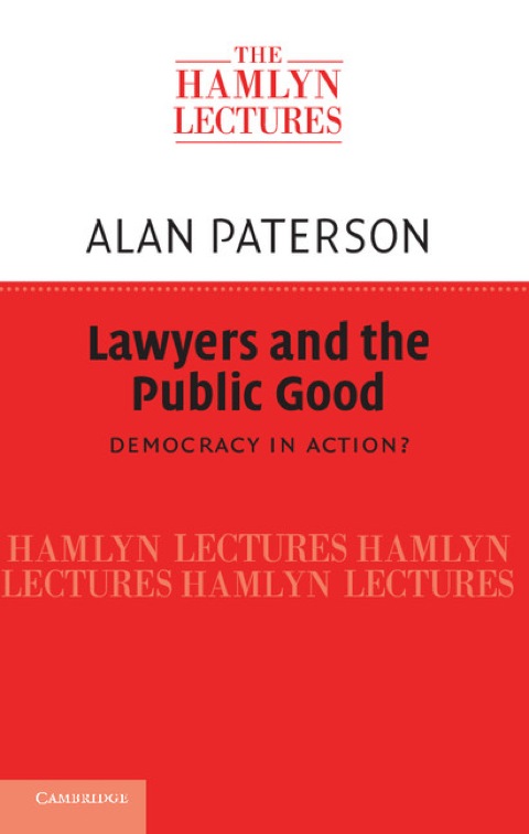 Cover image for book Lawyers and the Public Good