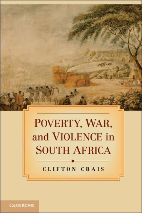 Cover image for book Poverty, War, and Violence in South Africa