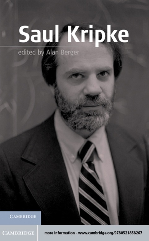 Cover image for book Saul Kripke