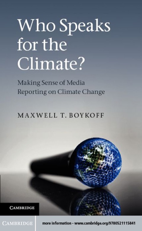 Cover image for book Who Speaks for the Climate?