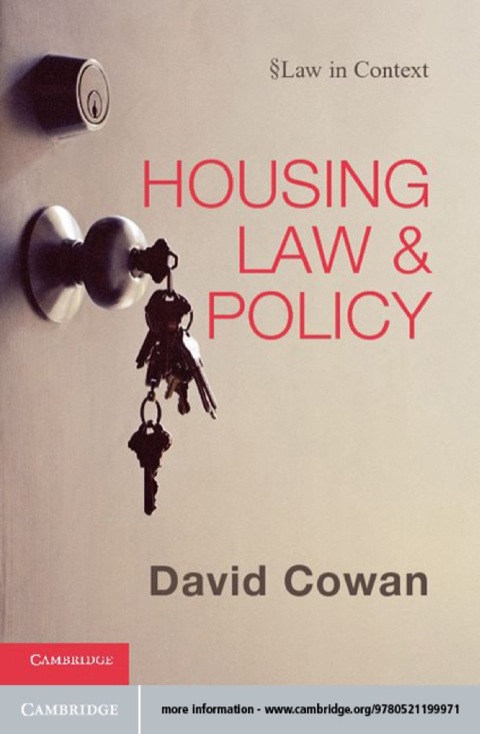 Housing Law and Policy 