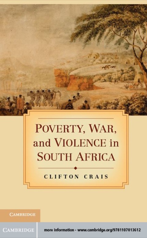 Cover image for book Poverty, War, and Violence in South Africa