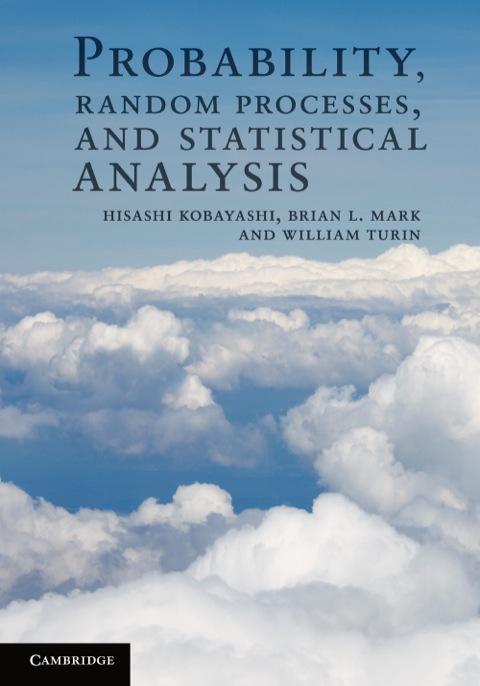 Cover image for book Probability, Random Processes, and Statistical Analysis