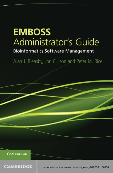 Cover image for book EMBOSS Administrator's Guide