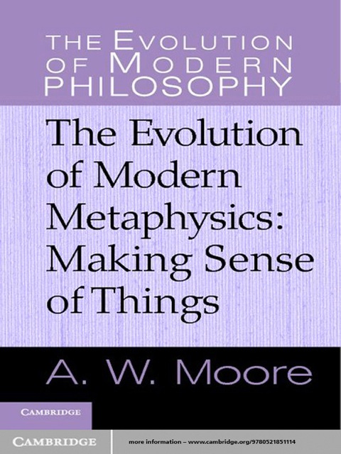 Cover image for book The Evolution of Modern Metaphysics