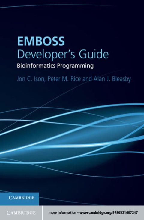 Cover image for book EMBOSS Developer's Guide