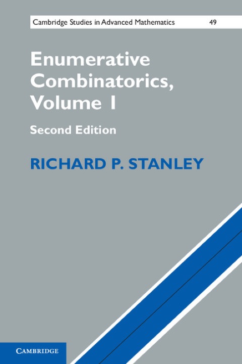 Cover image for book Enumerative Combinatorics: Volume 1