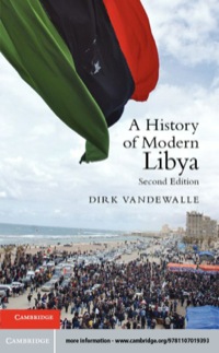 Cover image: A History of Modern Libya 2nd edition 9781107019393