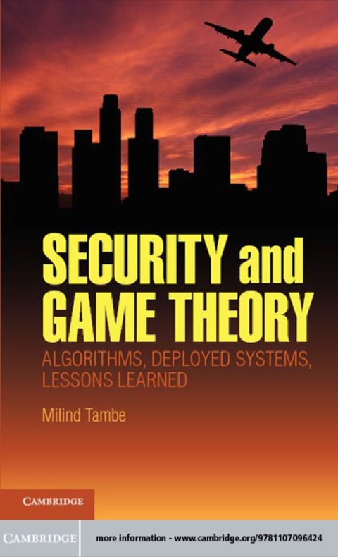 Cover image for book Security and Game Theory