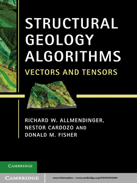 Cover image for book Structural Geology Algorithms