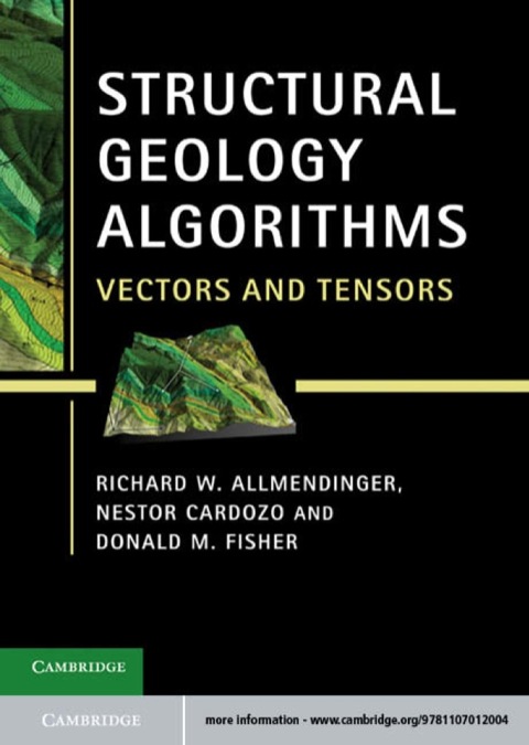 Cover image for book Structural Geology Algorithms