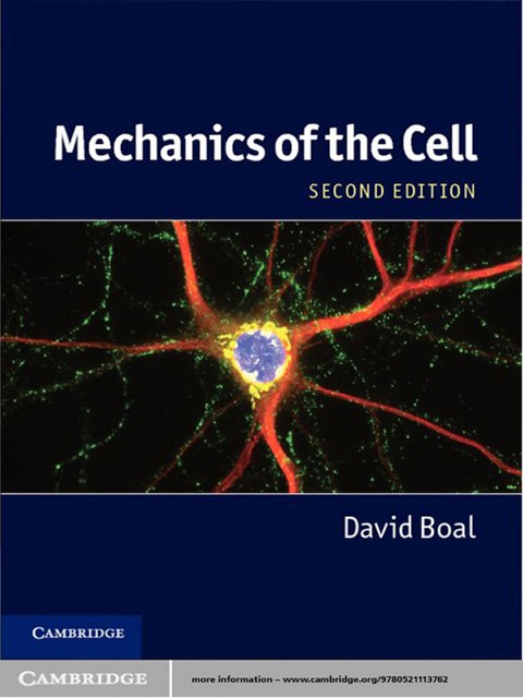 Cover image for book Mechanics of the Cell