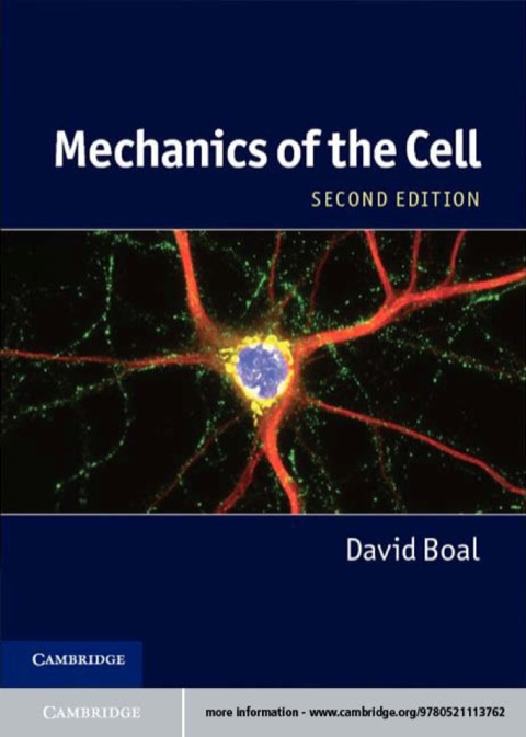 Cover image for book Mechanics of the Cell
