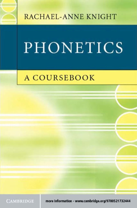 Cover image for book Phonetics