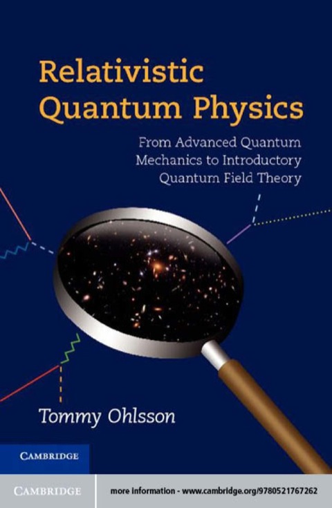 Cover image for book Relativistic Quantum Physics