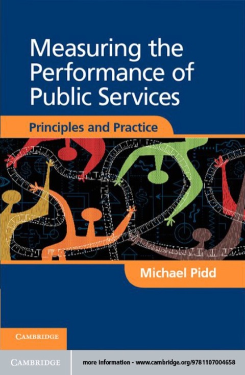 Cover image for book Measuring the Performance of Public Services