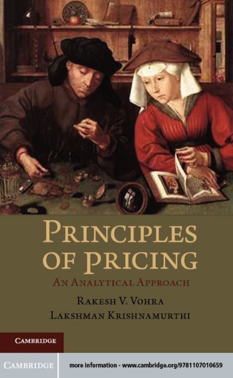 Cover image for book Principles of Pricing