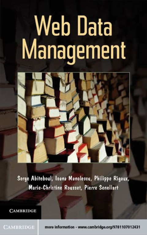 Cover image for book Web Data Management