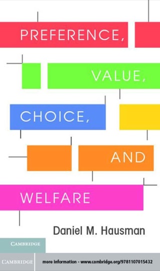 Preference, Value, Choice, and Welfare