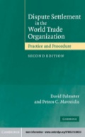 Dispute Settlement in the World Trade Organization - David Palmeter