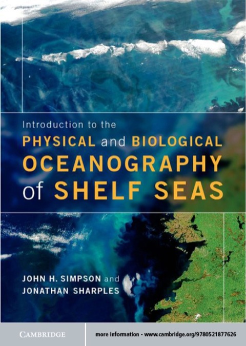 Cover image for book Introduction to the Physical and Biological Oceanography of Shelf Seas