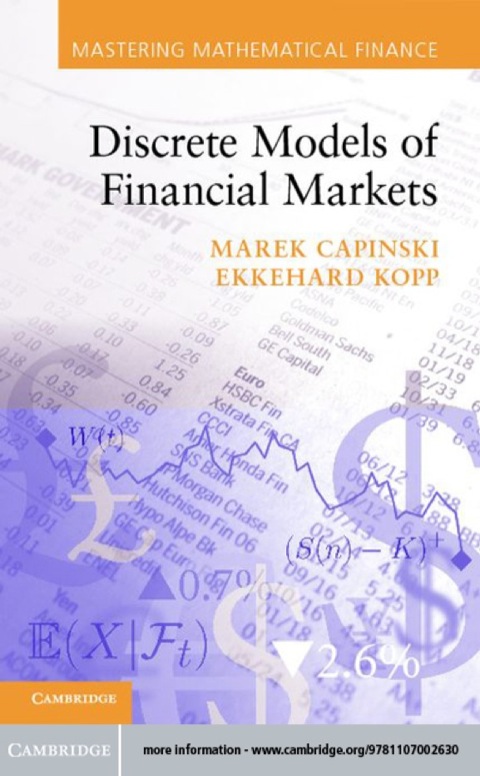 Cover image for book Discrete Models of Financial Markets